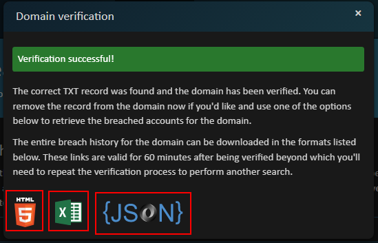 Domain Verification