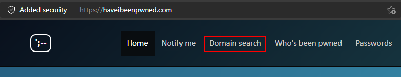 Domain Search